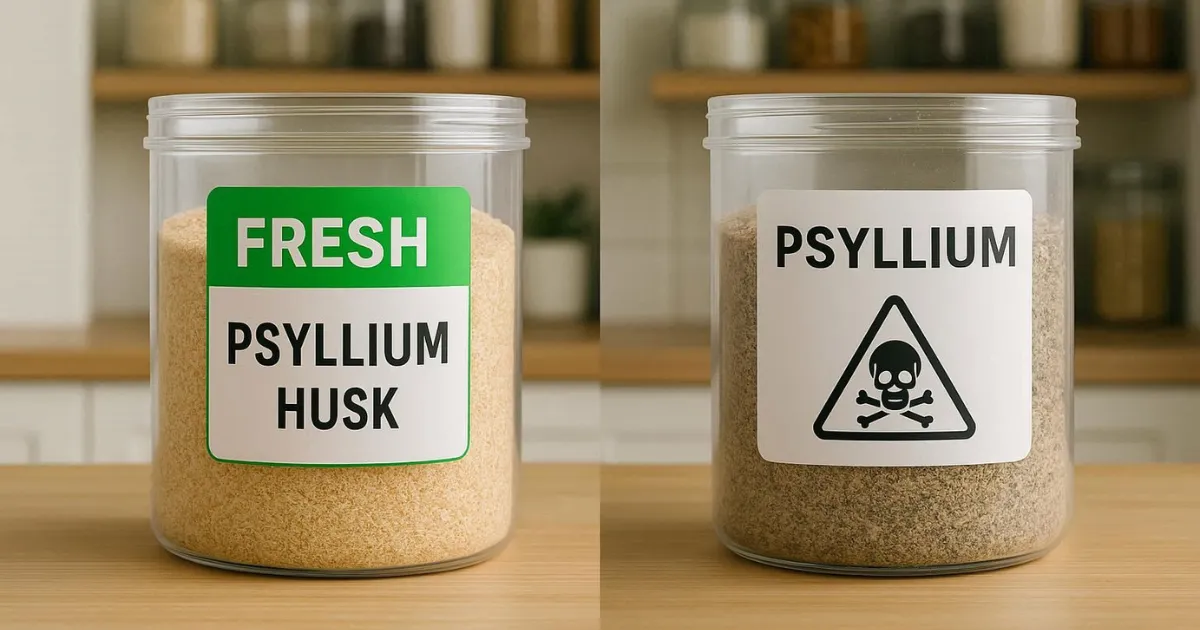 Expired Psyllium Husk Powder