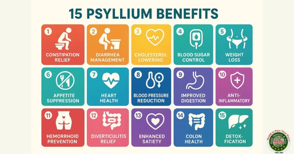 15 Science-Backed Psyllium Husk Powder Benefits