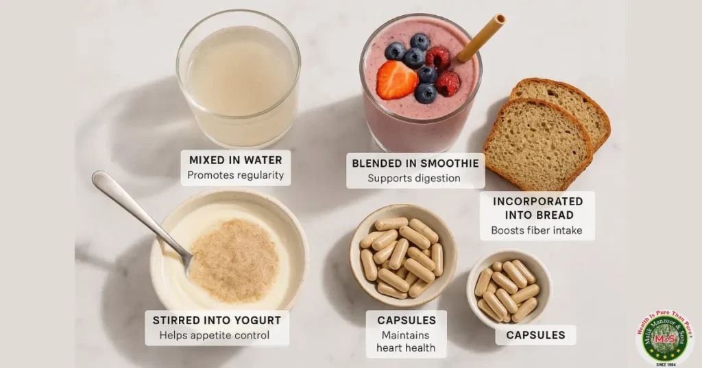 Isabgol Husk Powder Benefits: Practical Ways to Incorporate Psyllium Daily