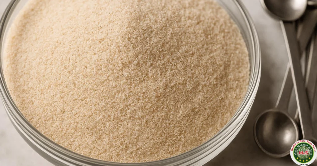 Psyllium husk powder substitute in baking