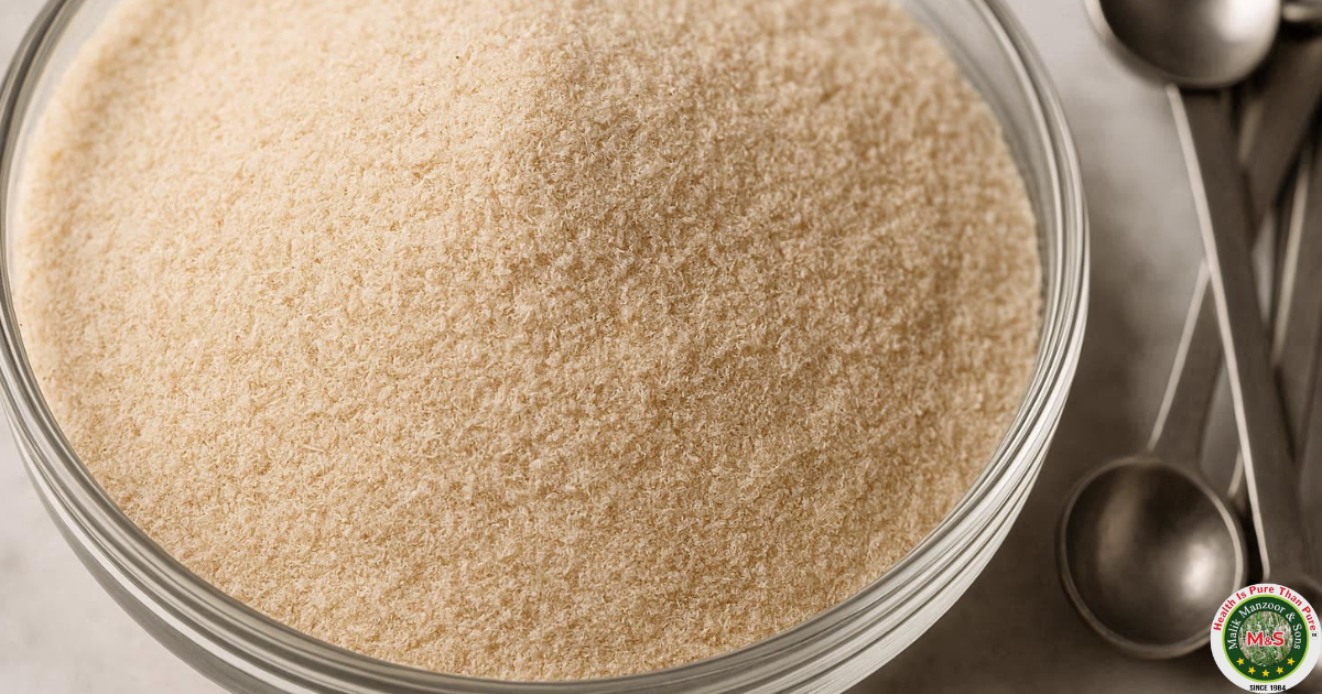 Psyllium husk powder substitute in baking