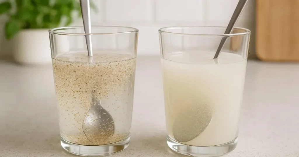 Whole Psyllium Husk vs Powder: Mixing and Texture
