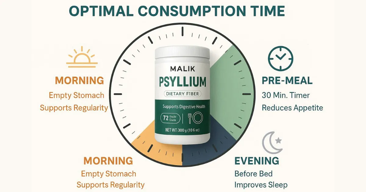Best Time to Consume Psyllium Husk