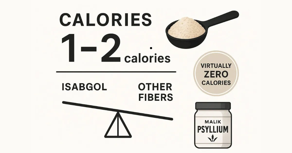 Calories in Isabgol Husk