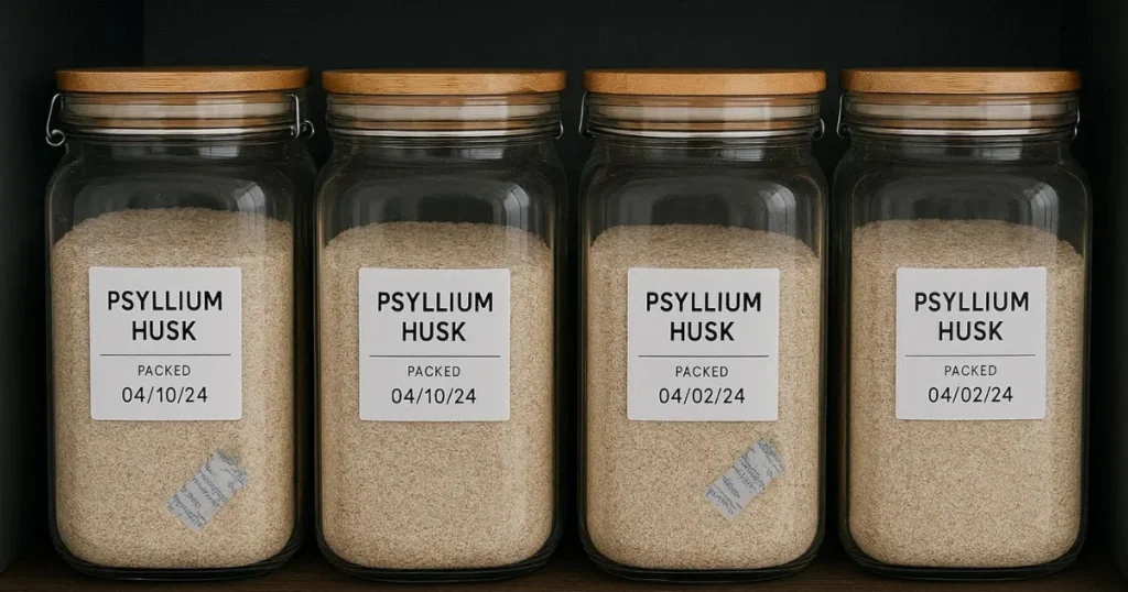 Does Psyllium Husk Expire: Optimal Storage Methods for Maximum Freshness