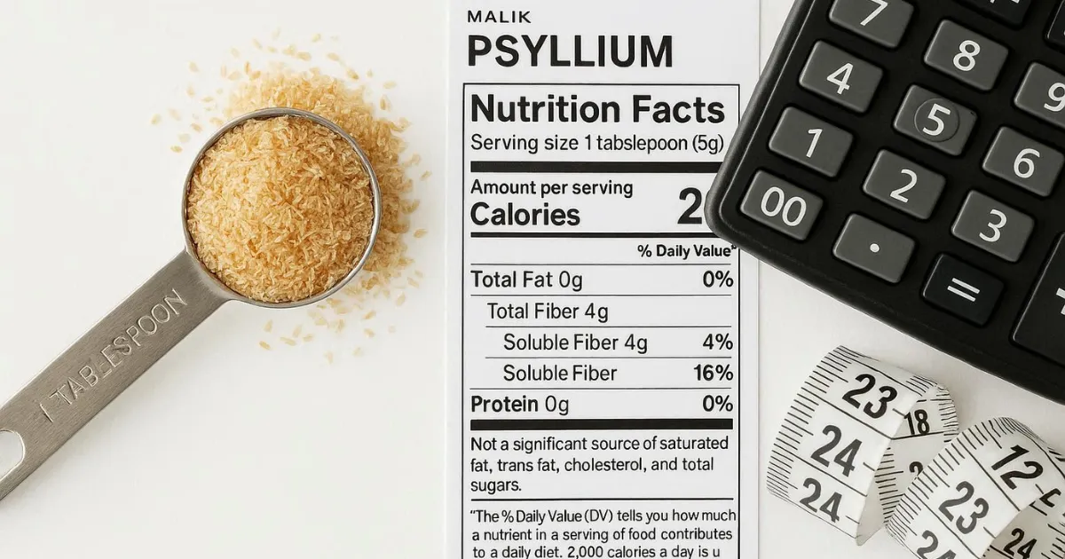 How Much Fiber in Psyllium Husk