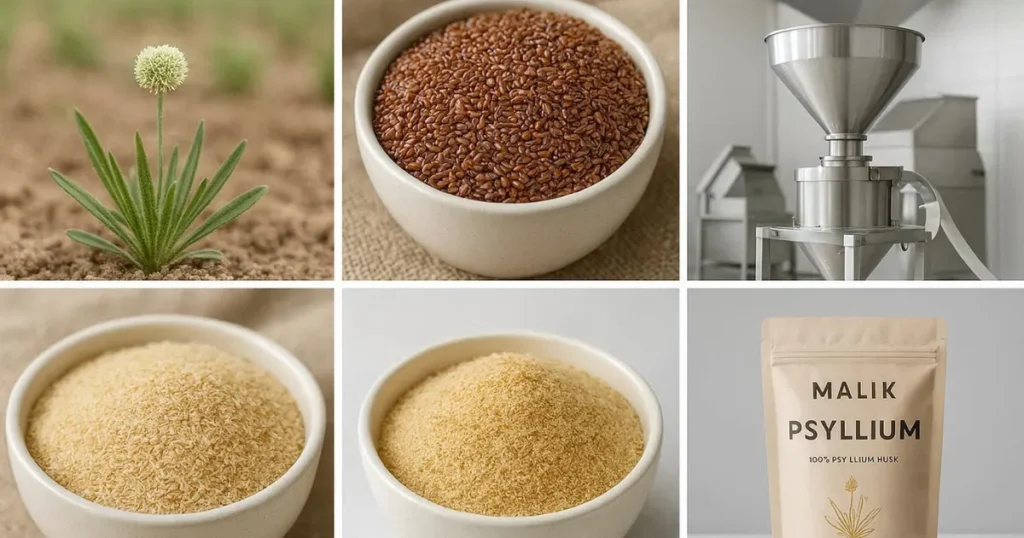 How is Psyllium Husk Made