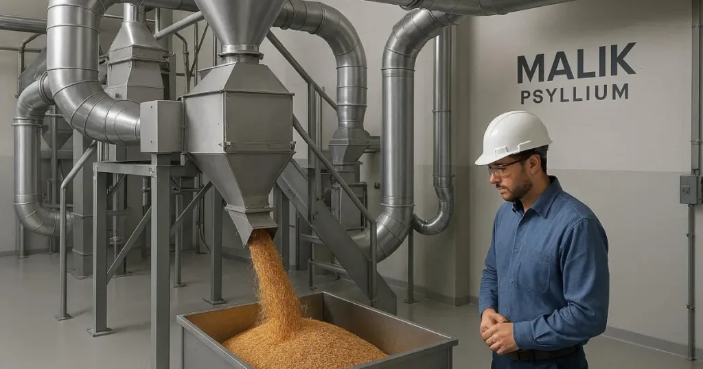 Psyllium Husk Made From: Stage 4: Husk Separation – The Critical Process