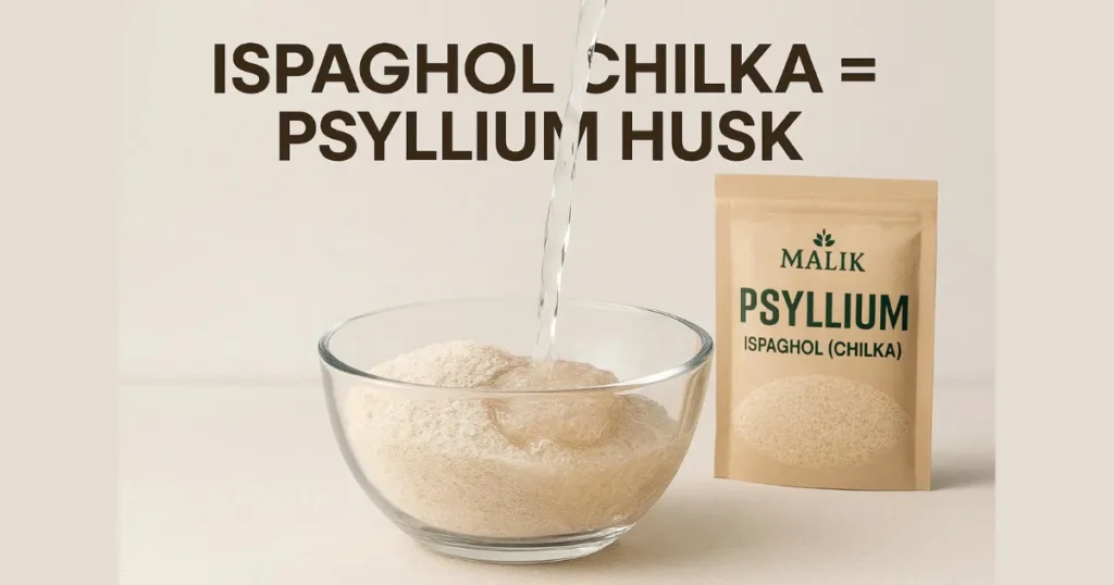 Ispaghol Chilka in English