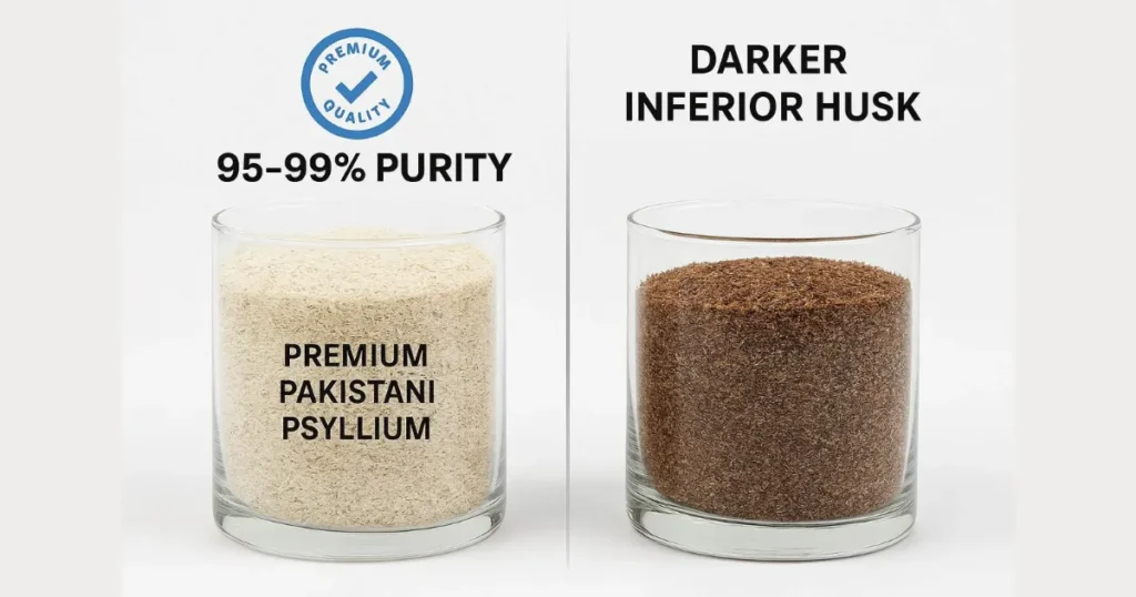 Ispaghula Husk in English: Quality Indicators