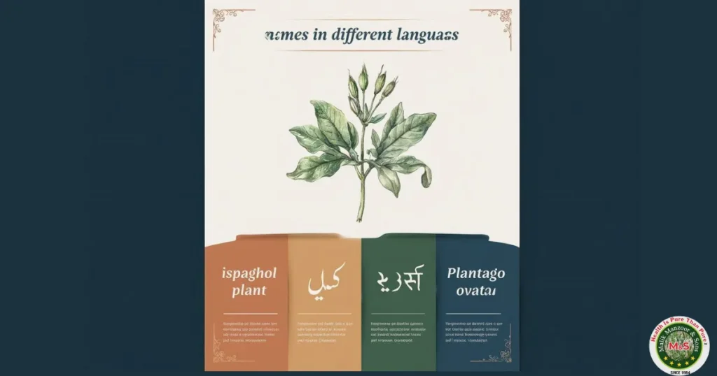 Ispaghula Husk Plant, Psyllium Husk Plant, Isabgol Plant: Names in Different Languages