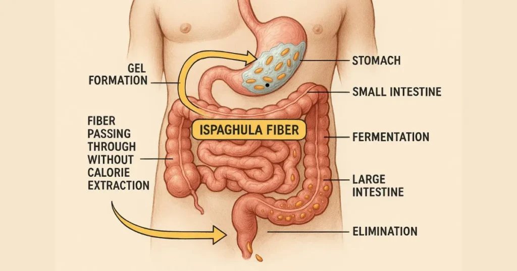Calories in Ispaghula Husk: The Science behind Zero-Calorie Fiber