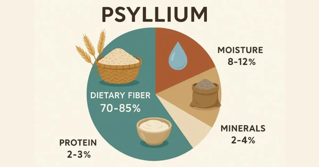 Psyllium Husk Composition: The Chemical Structure of Psyllium Fiber