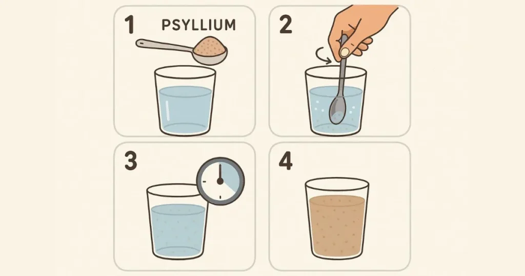 Psyllium Husk Fiber: How to Use Psyllium Husk Fiber Correctly