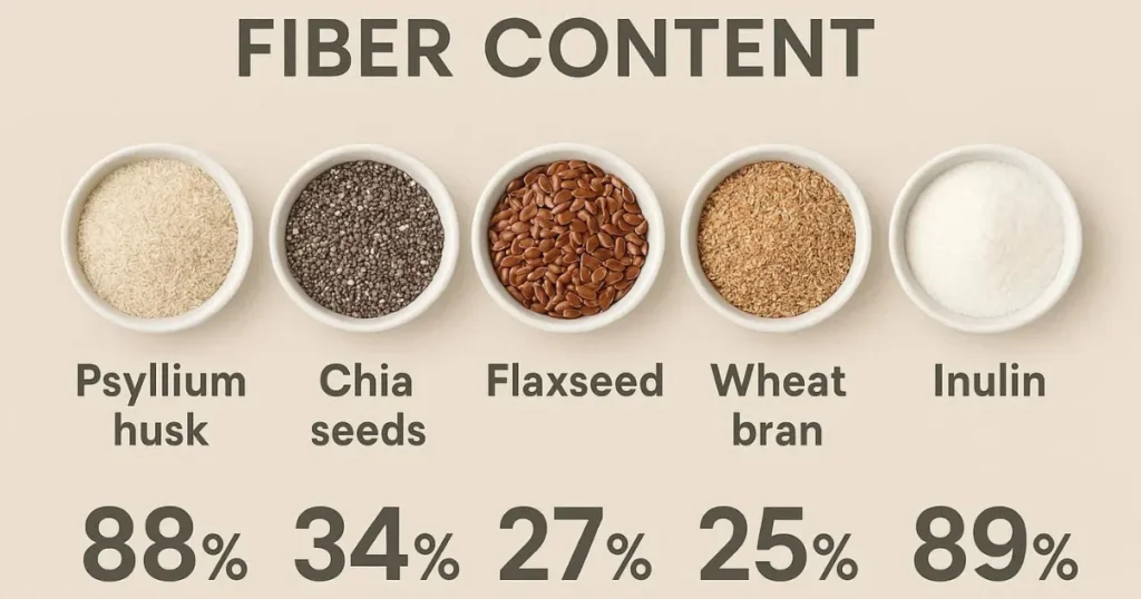 Psyllium Husk Fiber: Comparing Psyllium to Alternative Fiber Sources