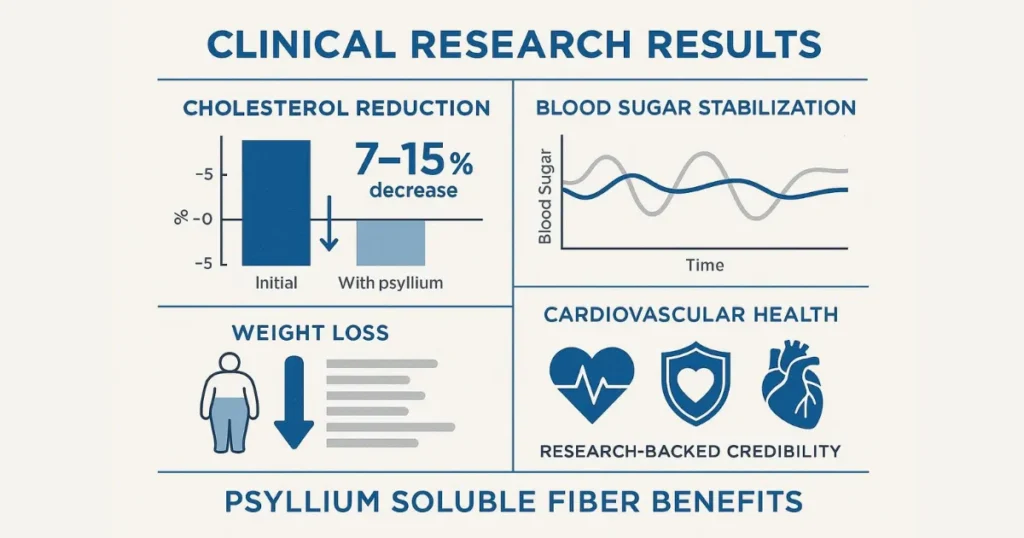 Psyllium Husk Soluble Fiber: Scientifically Proven Benefits