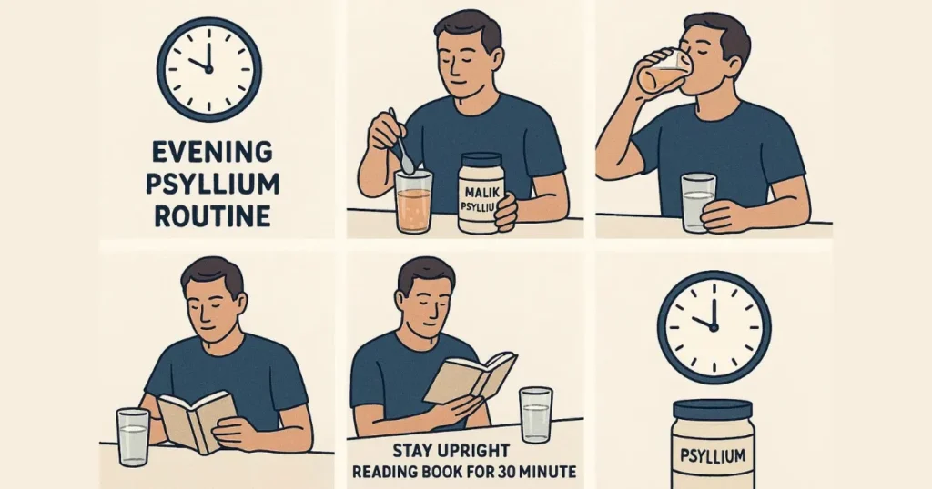 Psyllium Husk at Bedtime: The Optimal Bedtime Protocol