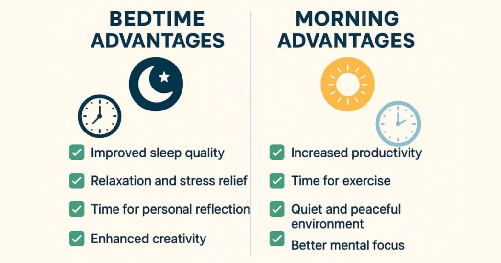 Psyllium Husk at Bedtime: Bedtime vs Morning Comparison