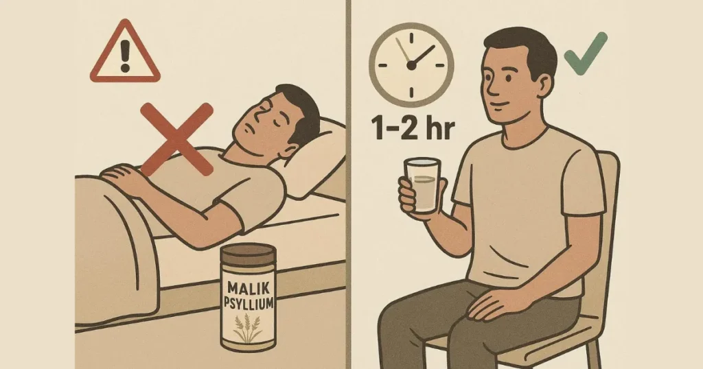 Psyllium Husk at Bedtime: Common Mistakes
