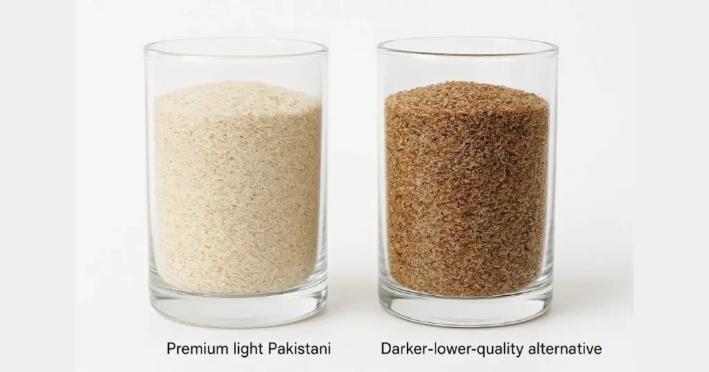 Psyllium Husk Urdu Name: Quality Indicators