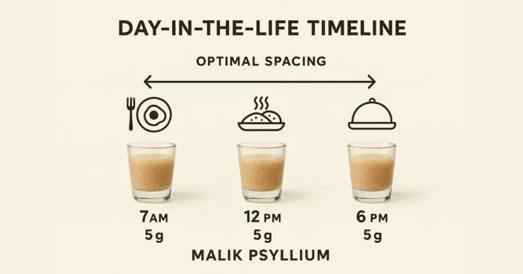 What Time to Take Psyllium Husk: Split Dosing Strategy