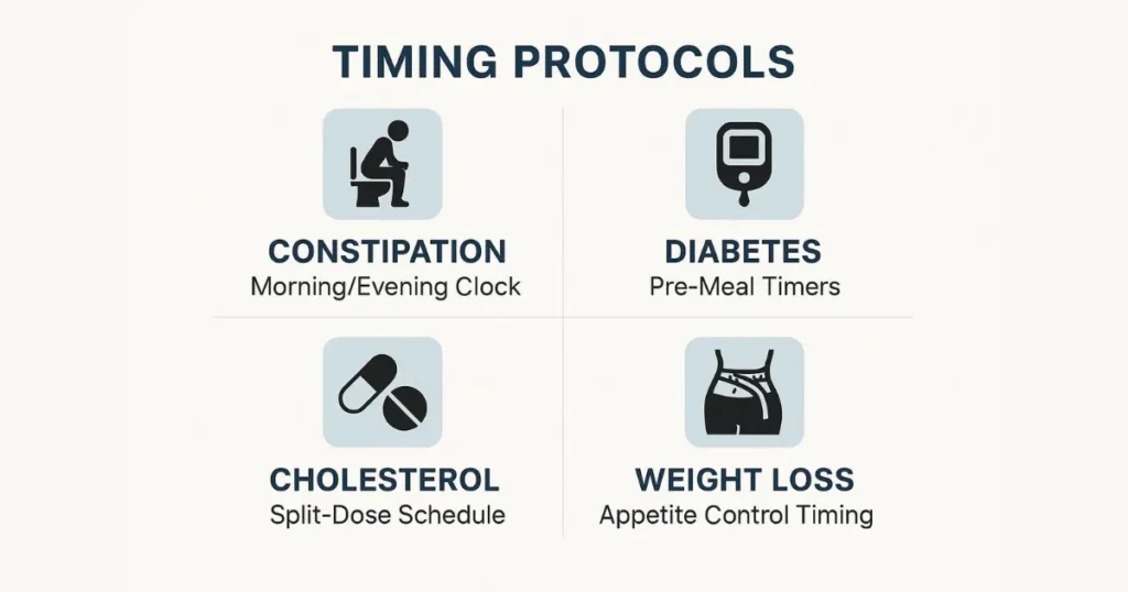 What Time to Take Psyllium Husk: Timing Based on Health Goals