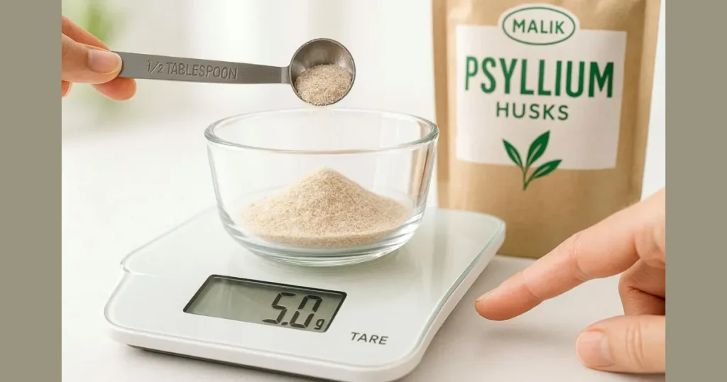 How Many Teaspoons Is 5 Grams of Psyllium Husk: Professional Measuring: Using a Digital Scale