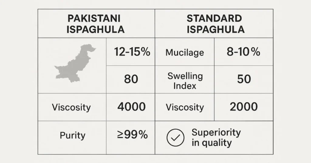 Ispaghula Husk Mechanism of Action: Quality-Related Advantages: Why Pakistani Ispaghula Leads