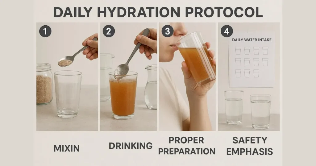 Can You Take Psyllium Husk Daily: Critical Daily Requirements: Hydration and Preparation