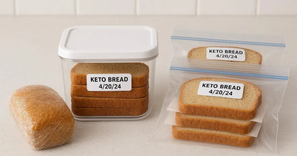 Keto Bread with Psyllium Husk: Storing and Freezing Keto Bread with Psyllium Husk