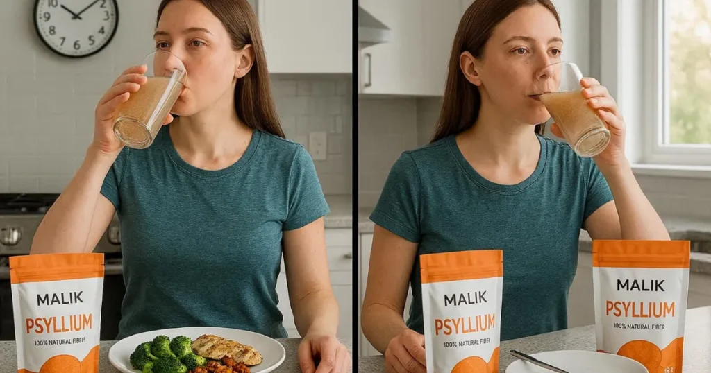 Psyllium Husk Before or After Meal