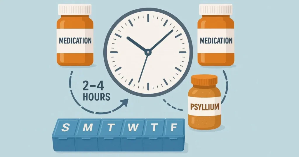 Psyllium Husk Contraindications: Medication Interactions