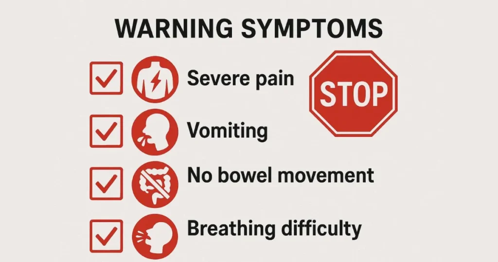 Psyllium Husk Contraindications: Warning Signs to Stop Immediately