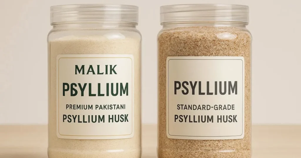 Psyllium Husk Spoon: Quality Differences Affecting Dosage