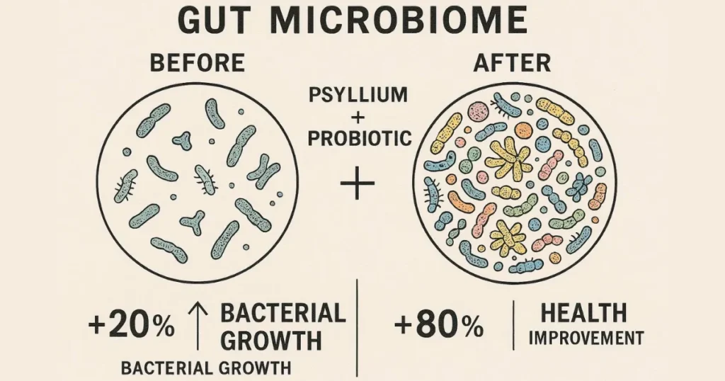 Psyllium Husk Probiotic: The Synergistic Benefits of Combining Psyllium and Probiotics