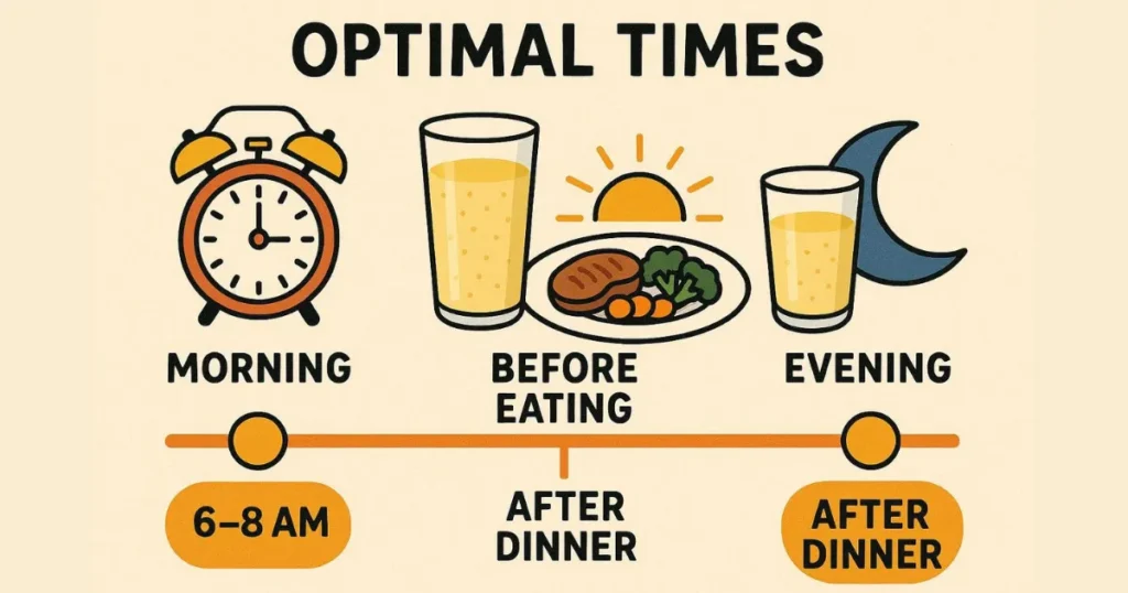 Psyllium Husk with Warm Water: Best Times to Take Psyllium Husk with Warm Water