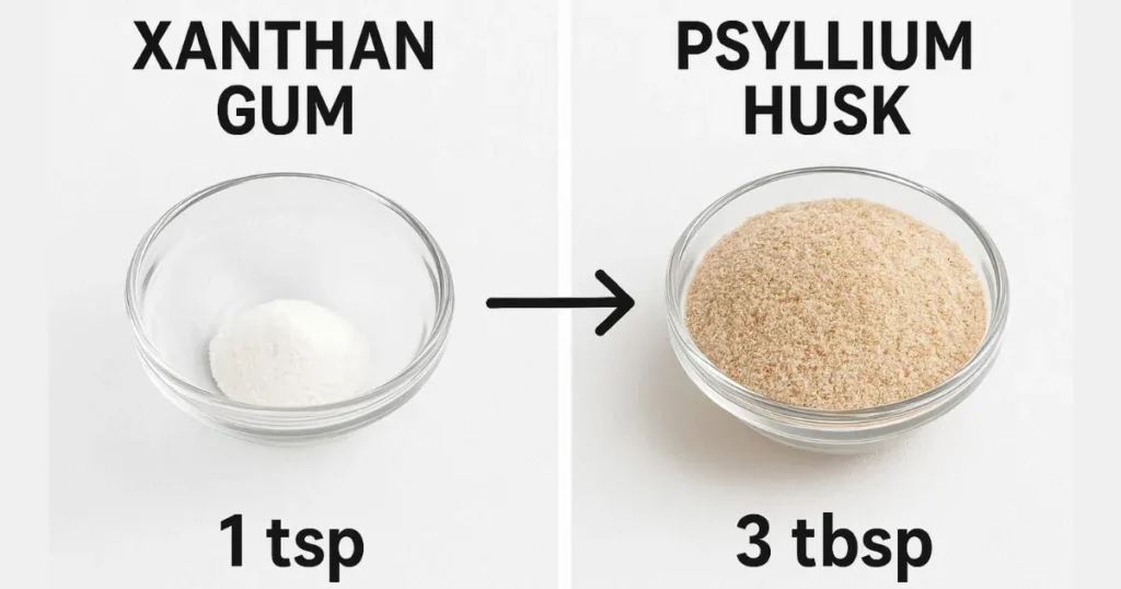 Xanthan Gum Substitute Psyllium Husk