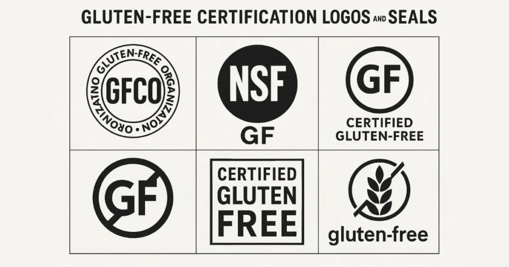 Is Psyllium Husk Gluten Free: Certification Seals