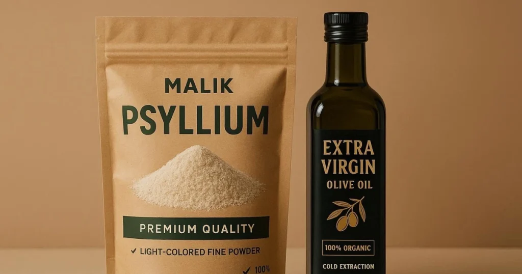 Ispaghula Husk and Olive Oil: Quality Matters