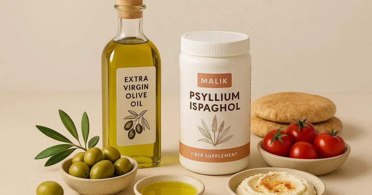 Olive Oil and Ispaghol Benefits