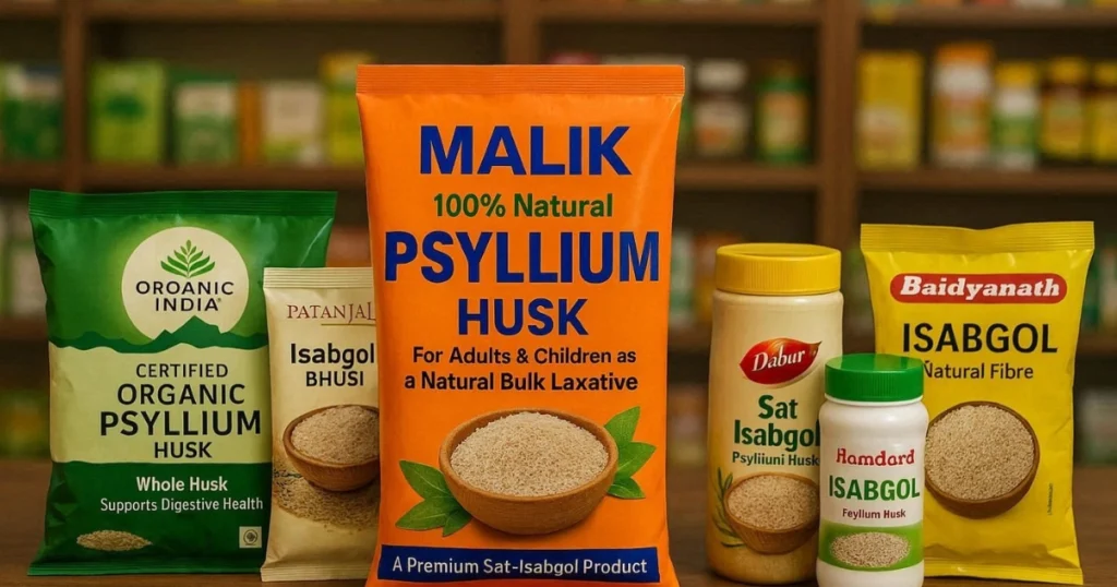 Psyllium Husk Indian Name: Organic India Psyllium Husk and Major Brands