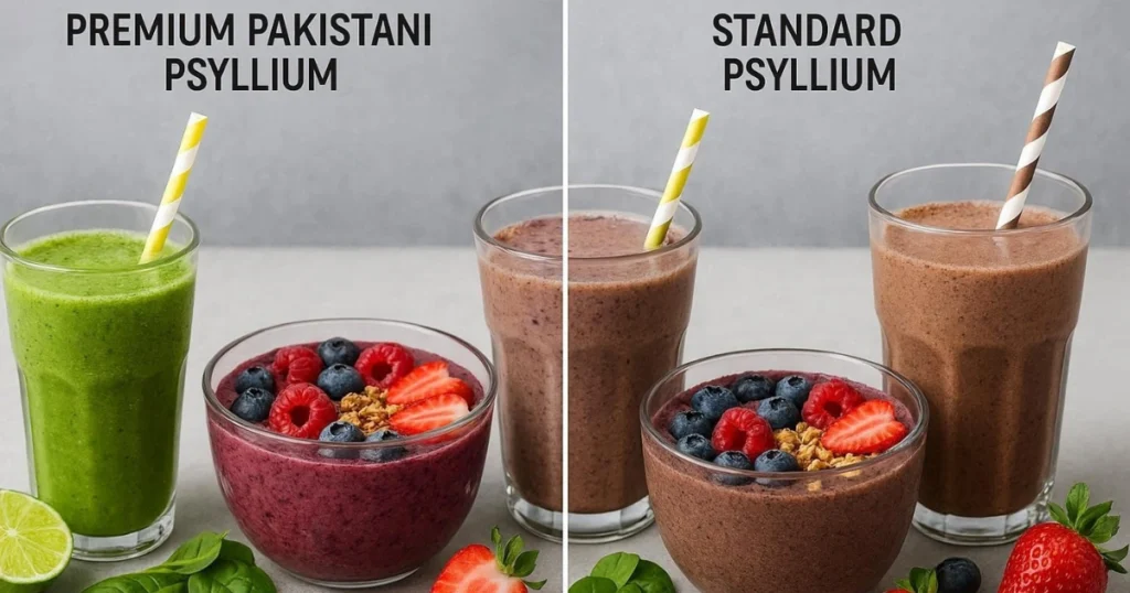 Psyllium Husk Recipes: Smoothies and Drinks