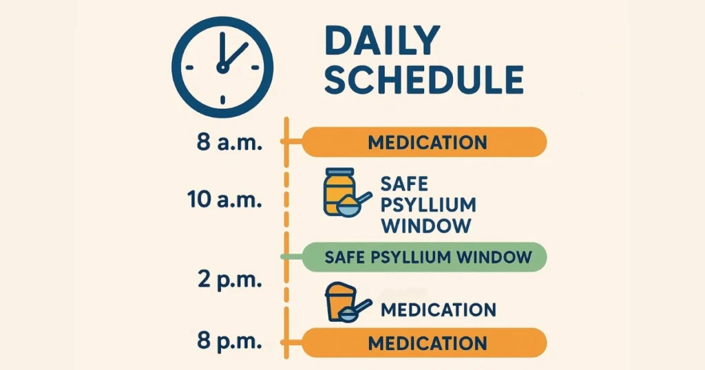 Psyllium Husk Capsules: Optimal Timing Protocols