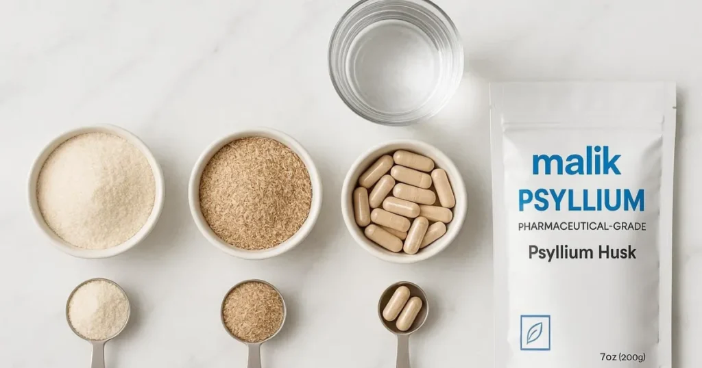 Psyllium Husk Benefits Reddit: Forms and Brands