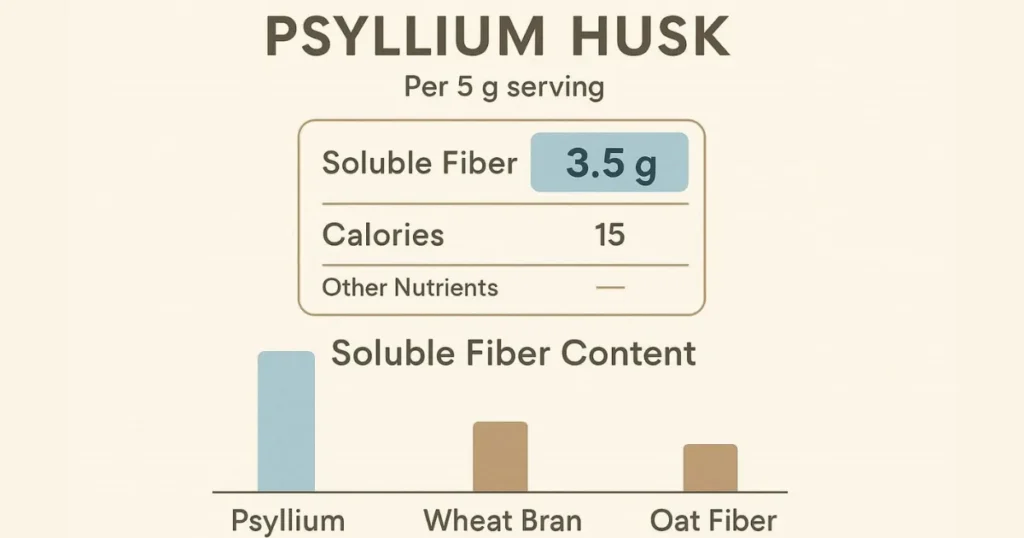Psyllium Husk Nutritional Benefits: The Nutritional Profile That Defines Psyllium Husk Fiber Benefits