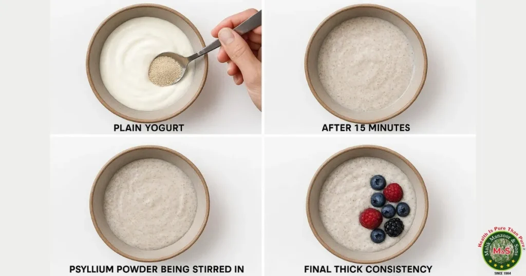 Psyllium Husk With Yogurt Benefits: How to Prepare
