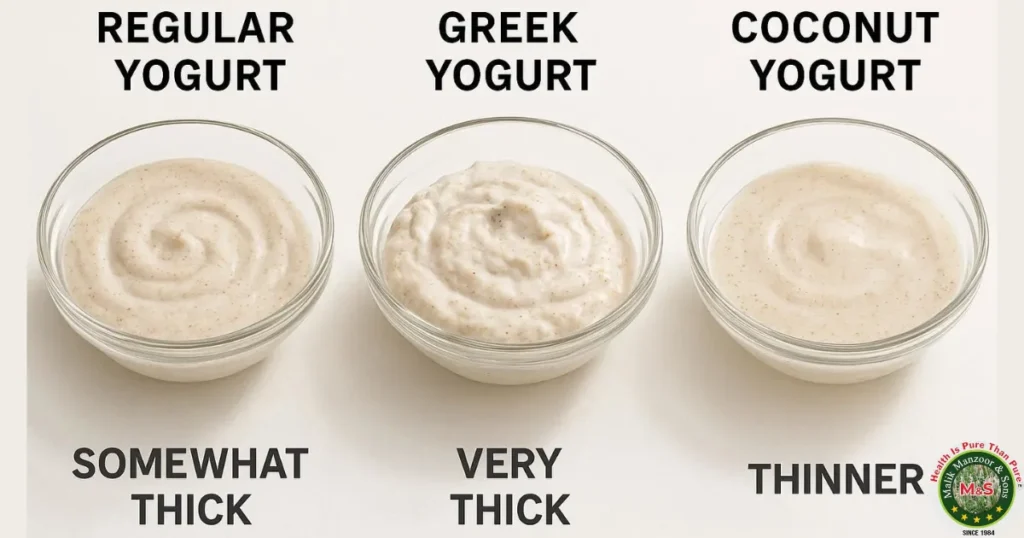 Psyllium Husk With Yogurt Benefits: Yogurt Type Selection
